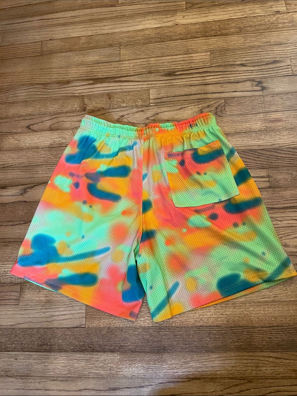 Jordan Multicolor Tie-Dye Mesh Athletic Shorts - Picture 8 of 11